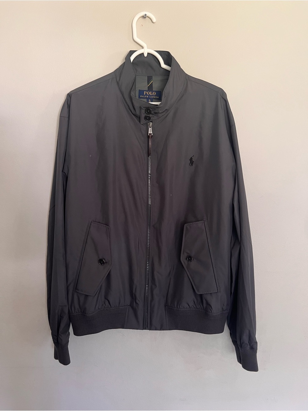 Polo Ralph Lauren Packable Water Repellent Bomber Jacket Wind Breaker Men’s SzXL